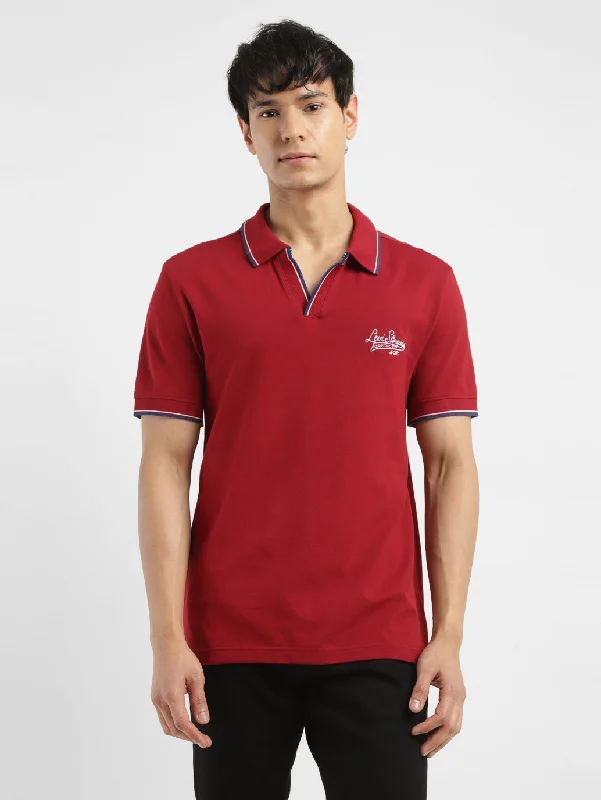 Men's Shirts with Chest PocketsMen's Solid Slim Fit Polo T-shirt