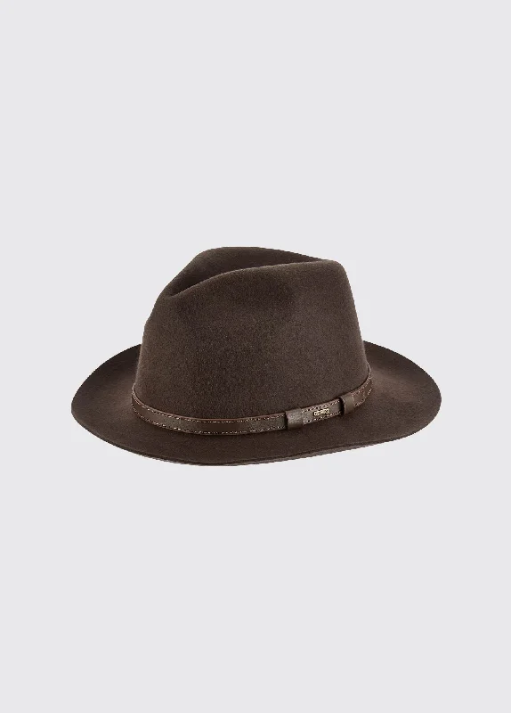 Protective Hard HatsFrontier Fedora Hat - Brown