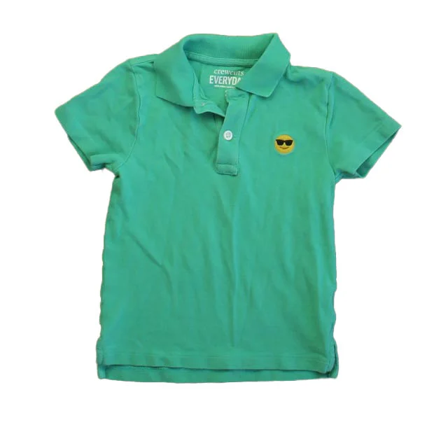 Men's Shirts with Animal PrintsCrewcuts Boys Green Polo Shirt