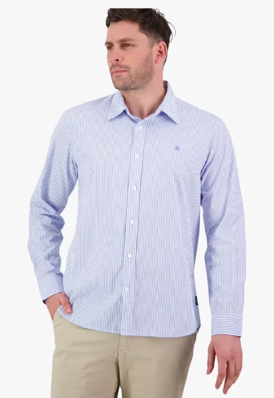 Breathable Men's Linen ShirtsSwanndri Mens Takaka Long Sleeve Shirt