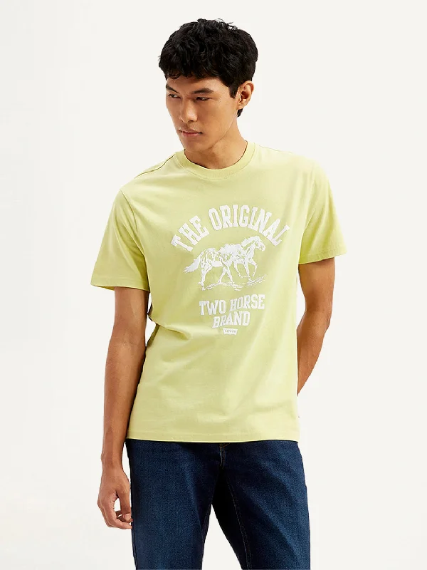 Men's Shirts with Checkered PatternsMen's Graphic Print Slim Fit T-Shirt