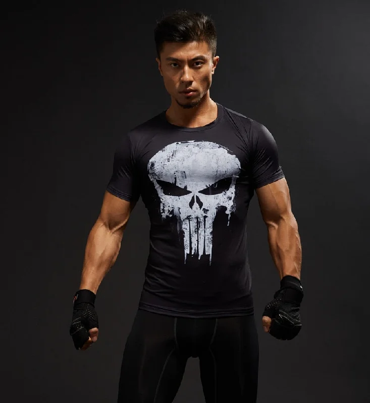 Men's Shirts with Drawstring WaistbandsShort Sleeve 3D T-Shirt