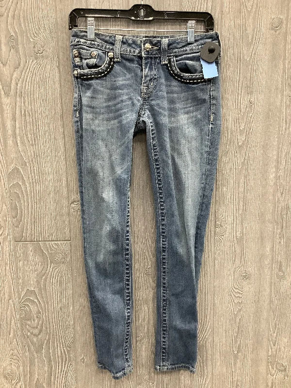 Premium Quality Men's Jeans for Every OccasionJeans Designer By Miss Me In Blue Denim, Size: 4