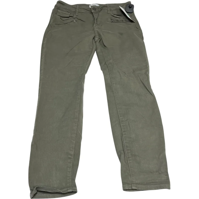 Fashion-Forward Men's JeansJeans Designer By Paige In Green Denim, Size: 14
