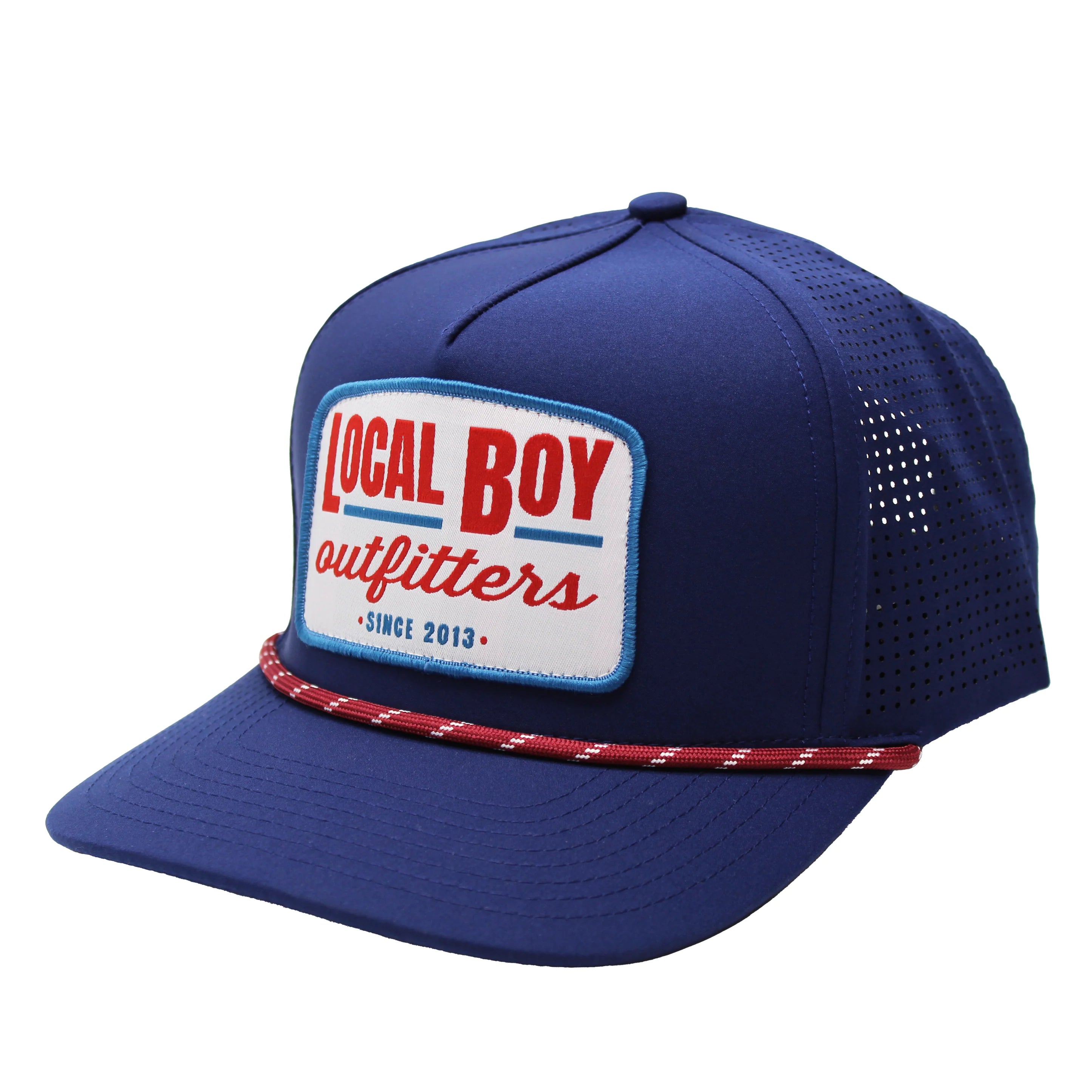 Relaxed Beanie HatsLocal Boy Dockhand Perf Rope Hat