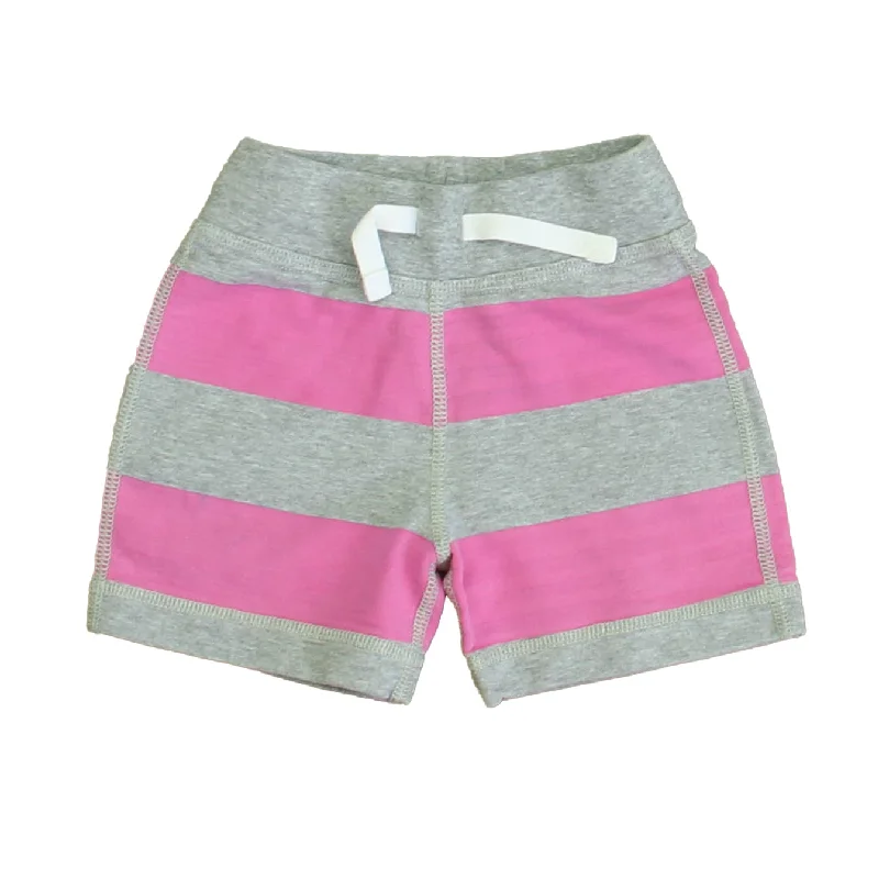 Sporty Men's Running ShortsHanna Andersson Girls Gray | Pink Stripe Shorts