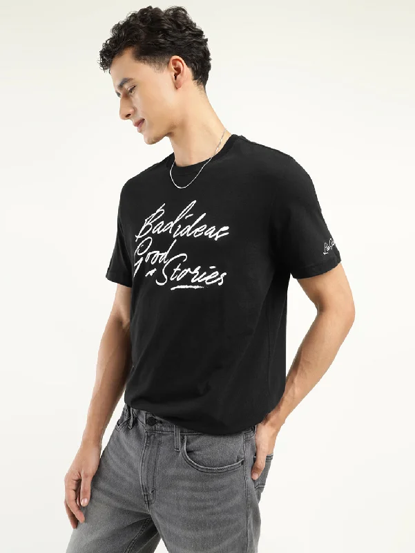 Men's Shirts for Outdoor ActivitiesMen's Graphic Print Crew Neck T-shirt
