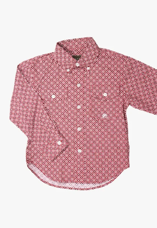 Men's Layering Shirts for Seasonal TransitionsRoper Boys Amarillo Collection Long Sleeve Shirt