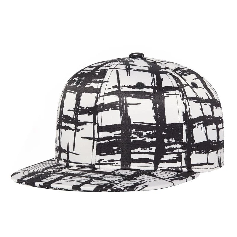 Fashionable Bucket Hats for WomenMen's Street Fashion Plaid Cap