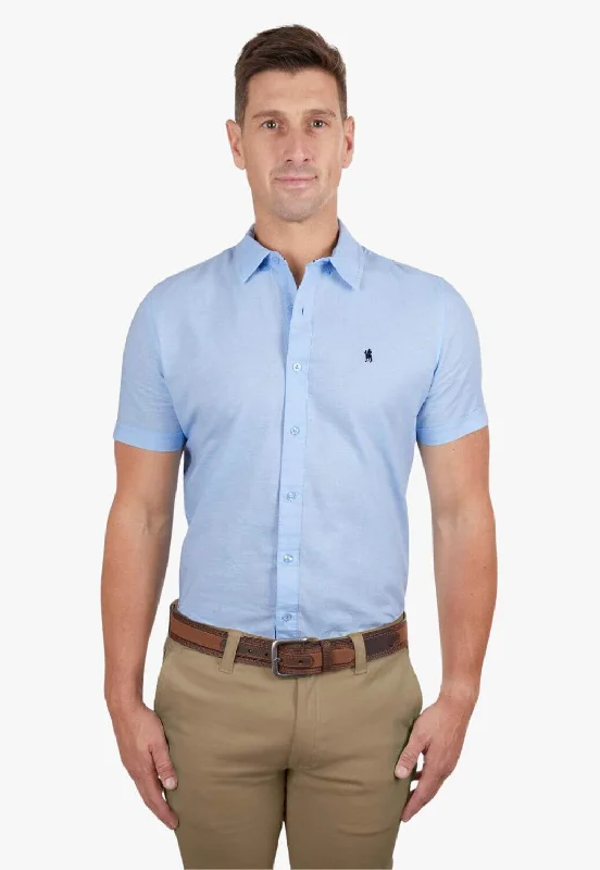 Men's Thermal Shirts for Winter WarmthThomas Cook Mens Linen Tailored Short Sleeve Shirt