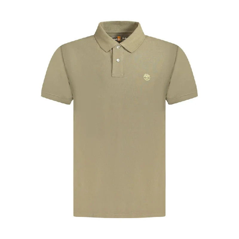 Men's Shirts with Full PlacketsTimberland Cotton Men Polo Men's Shirt