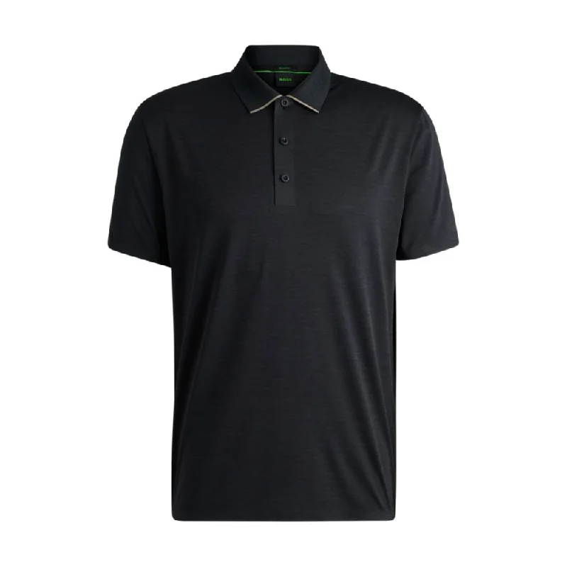 Men's Shirts with Antimicrobial TreatmentQuick-dry stretch-jersey polo shirt with logo detail