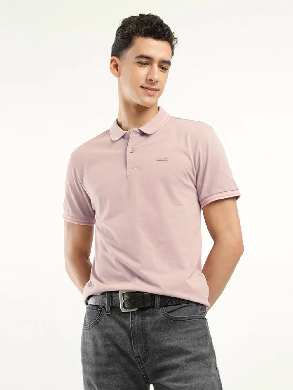 Men's Shirts with Belt LoopsMen's Solid Polo T-Shirt
