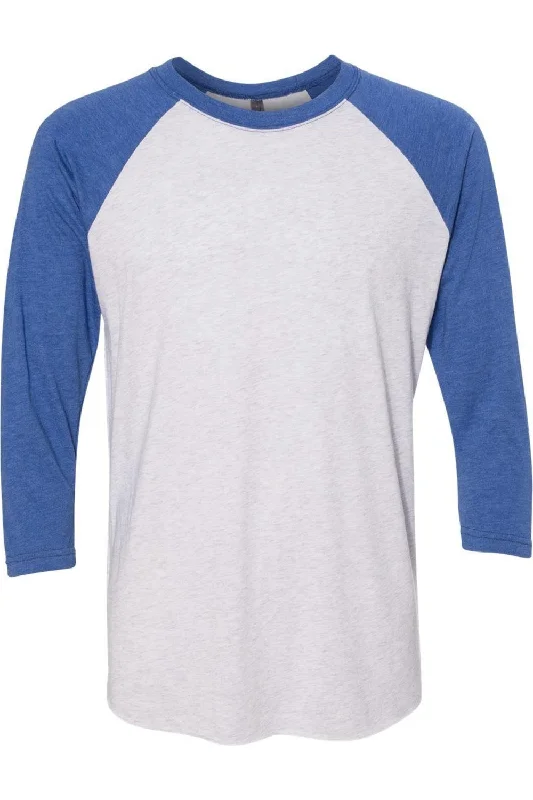 Men's Shirts with French CuffsNext Level Unisex Triblend Three-Quarter Raglan T-Shirt Men's Shirts with French CuffsNext Level Unisex Triblend Three-Quarter Raglan T-Shirt