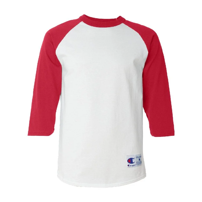 white/ scarlet