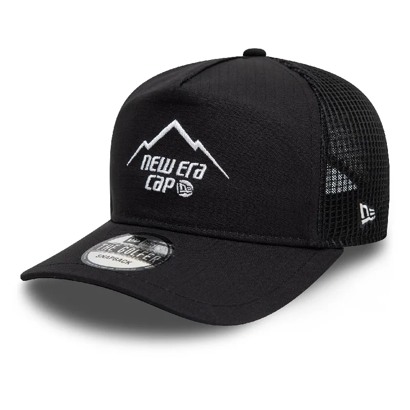 Funky Snapback HatsNew Era Outdoor Black Golfer Adjustable Cap