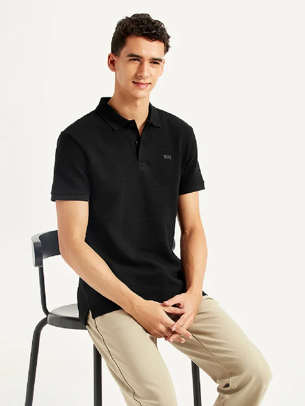Men's Shirts with Checkered PatternsMen's Solid Slim Fit Polo T-shirt