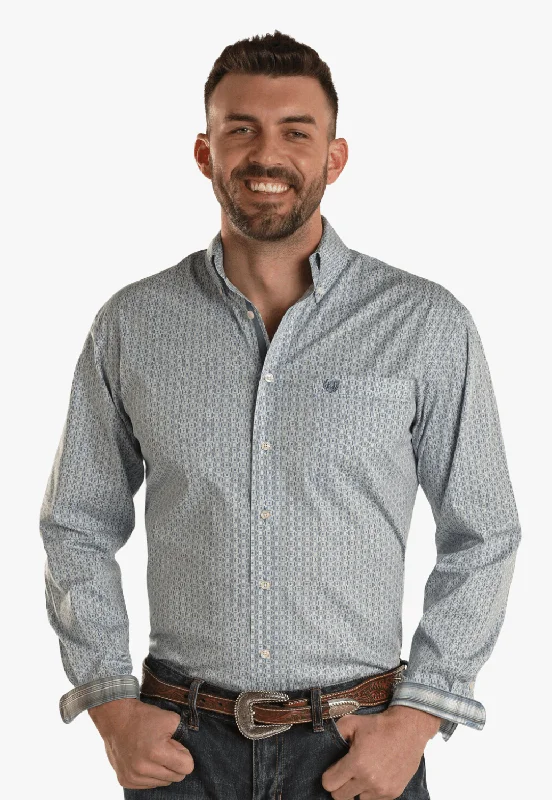 Men's Neutral-Tone Shirts for Versatile StylingPanhandle Mens Button Down Long Sleeve Shirt