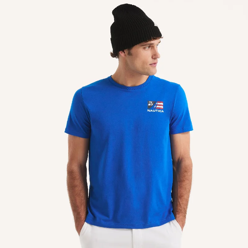 Men's Shirts with Wingtip CollarsNautica Mens Sailing Team Graphic T-Shirt