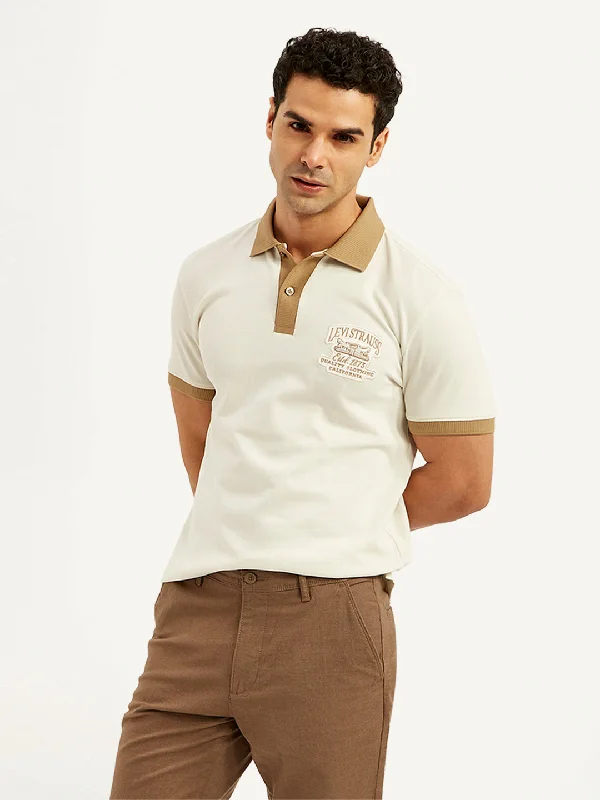 Men's Shirts with Chest PocketsMen's Patchwork Slim Fit Polo T-Shirt