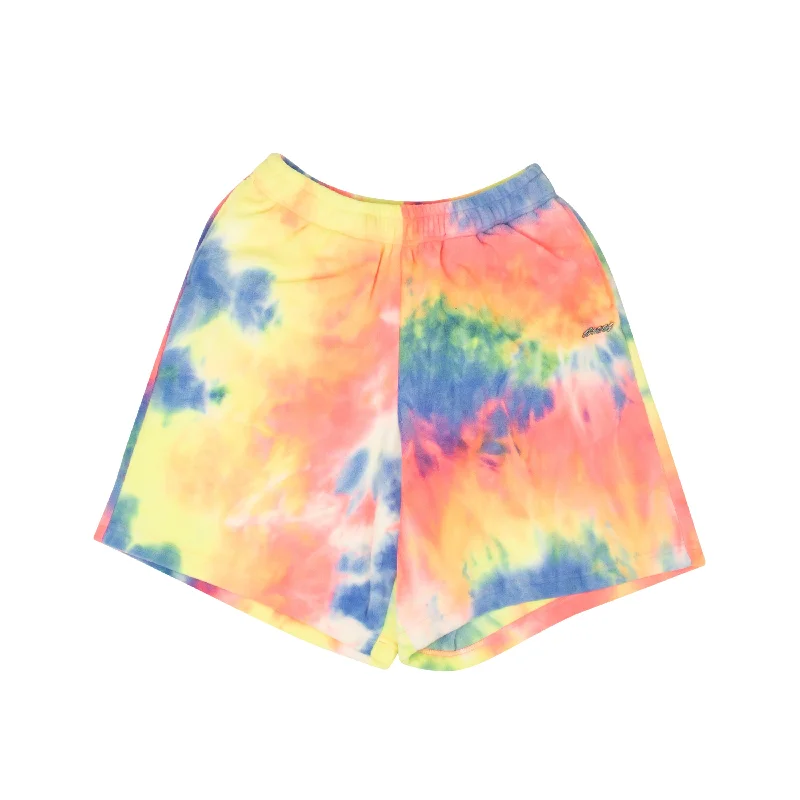 Durable and Tough Men's Work and Cargo ShortsBossi Fleece Shorts - Tie Dye