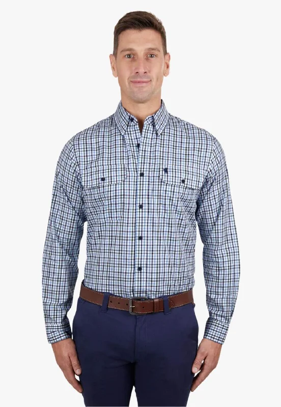 Men's Designer Shirts for a Statement PieceThomas Cook Mens Greg Long Sleeve Shirt