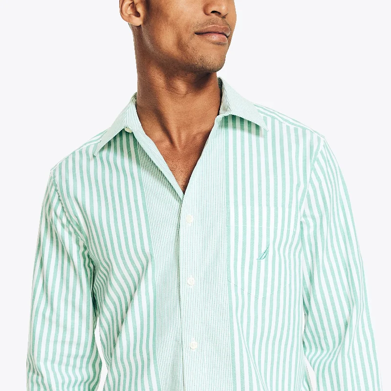 Classic Men's Dress ShirtsNautica Mens Striped Oxford Shirt