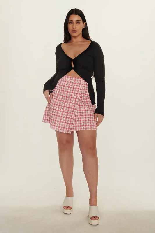 Men's Sweaters with Dropped ShouldersFitted Knit Button Down
