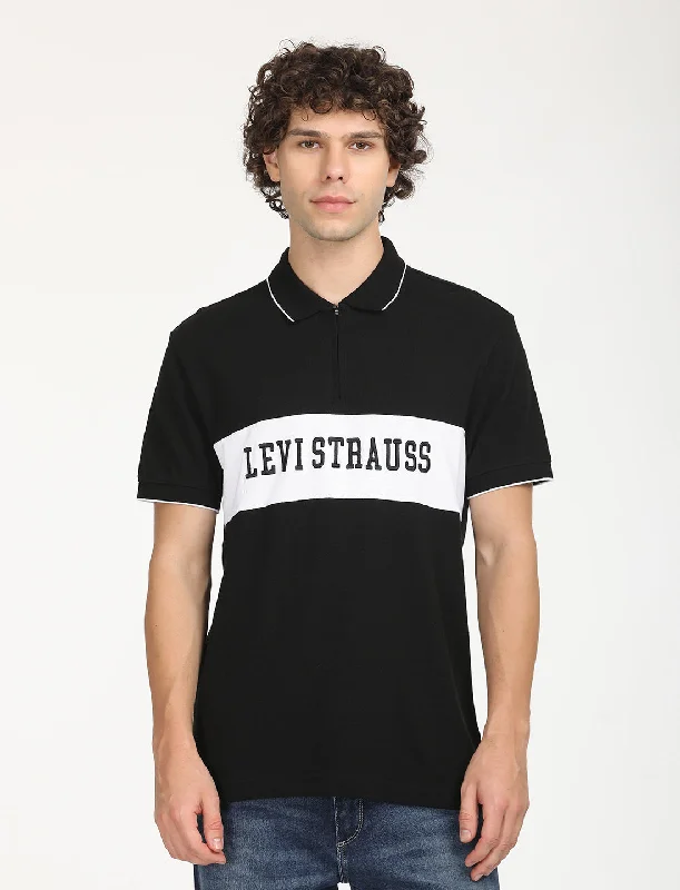 Men's Shirts with CollarsMen's Brand Logo Slim Fit  Polo T-shirt