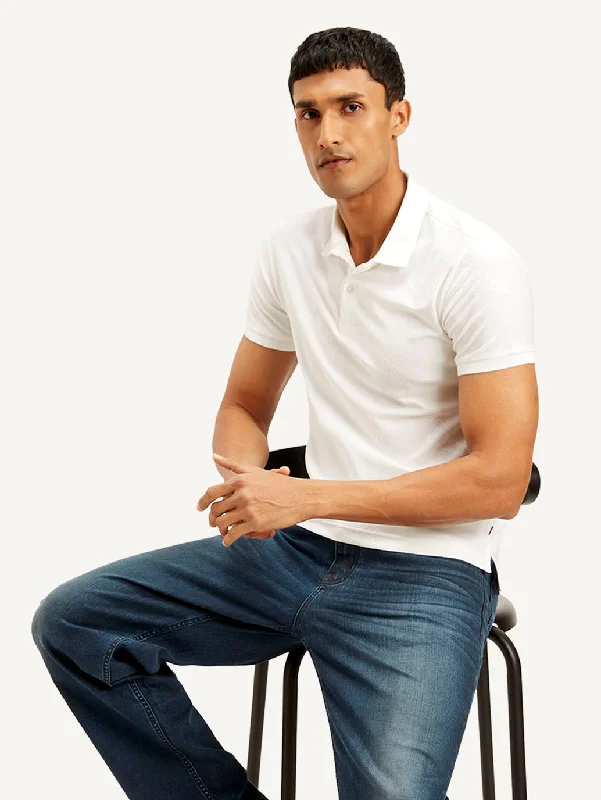 Men's Shirts with Graphic PrintsMen's Solid Slim Fit Polo T-shirt