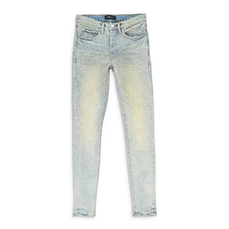 Men's Jeans Made from Recycled MaterialsGLITTER DIRTY Indigo SKINNY JEANS