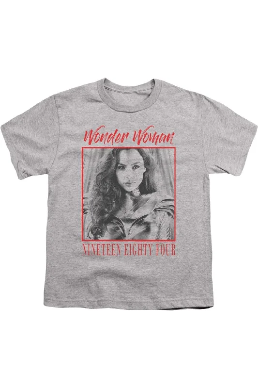 Men's Dressy Shirts for Formal EventsWonder Woman 84 Wonder Chic Short Sleeve Youth Tee / T-Shirt