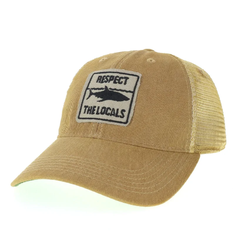 Relaxed Fisherman HatsRespect The Locals Mesh Hat