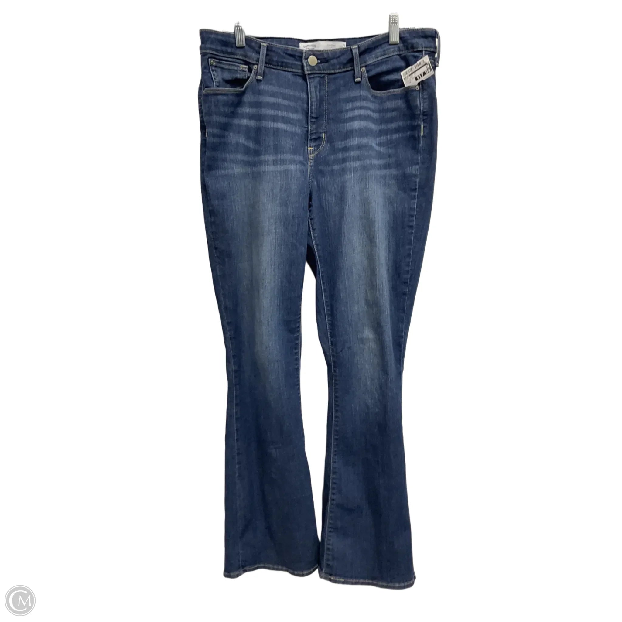 Elegant Straight-Leg Men's JeansJeans Boot Cut By Levis In Blue Denim, Size: 14