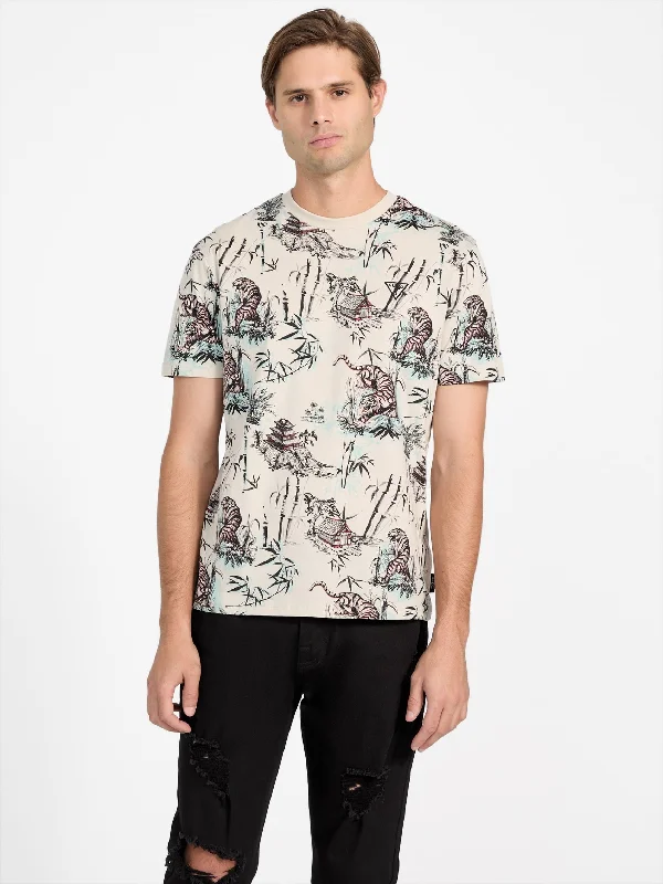 Men's Shirts with Belt LoopsEco Lionell Printed Tee
