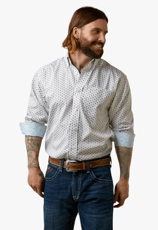 Men's Plaid Shirts for a Country CharmAriat Mens Wrinkle Free Coleman Classic Long Sleeve Shirt