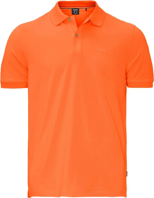 Men's Shirts for FishingMen's Pallas Short Sleeve Cotton Polo Shirt In Orange