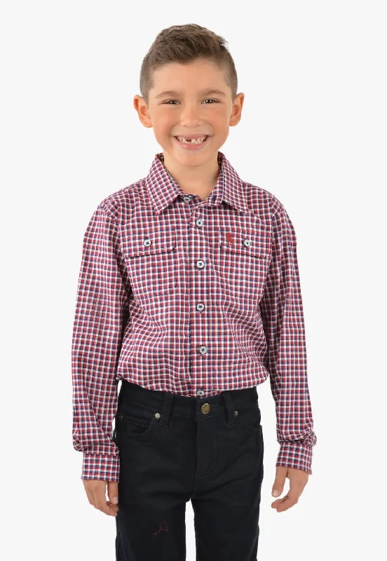 Men's Monochrome Shirts for a Minimalist VibeThomas Cook Boys Hume Long Sleeve Shirt