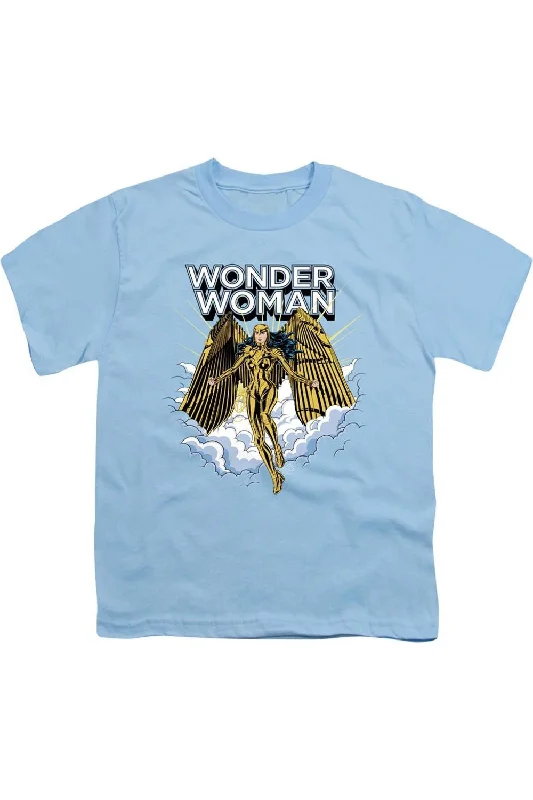 Men's Shirts for CampingWonder Woman 84 Glorious Wonder Short Sleeve Youth Tee / T-Shirt
