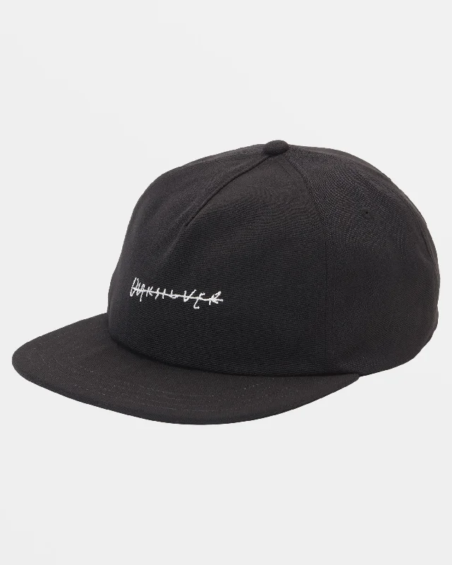 Cheap Winter HatsDNA Rushed Snapback Hat - Black