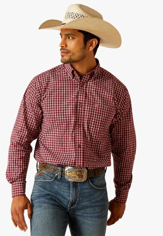 Men's Cufflink-Ready Shirts for Formal EventsAriat Mens Tyson Long Sleeve Shirt