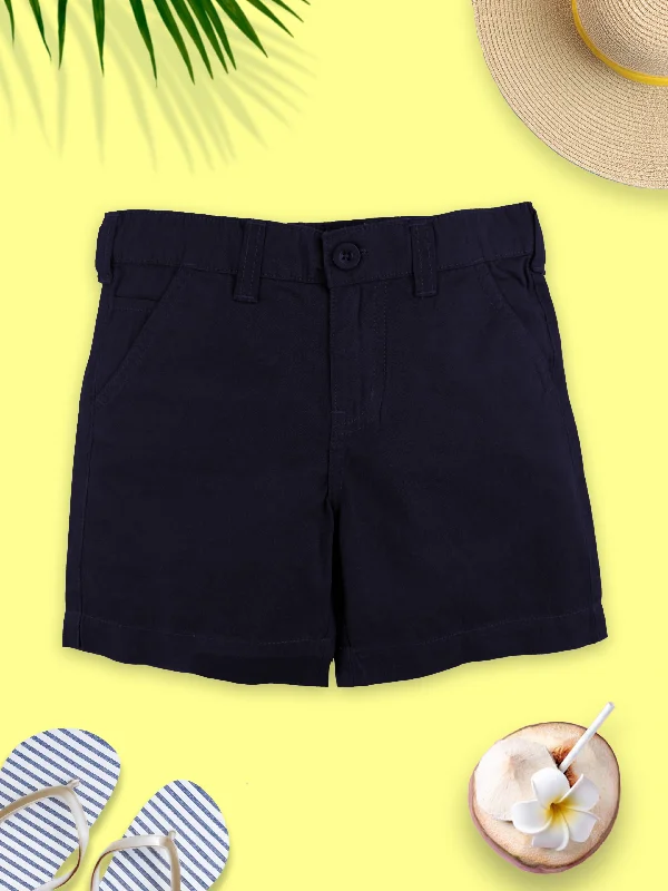 Cute Men's Bermuda ShortsBoys Formal Solid Shorts