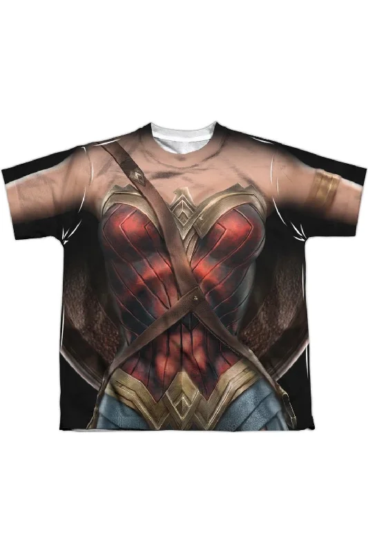 Versatile Men's Tank TopsWonder Woman Movie Wonder Uniform Short Sleeve Youth Poly Crew Tee / T-Shirt Versatile Men's Tank TopsWonder Woman Movie Wonder Uniform Short Sleeve Youth Poly Crew Tee / T-Shirt