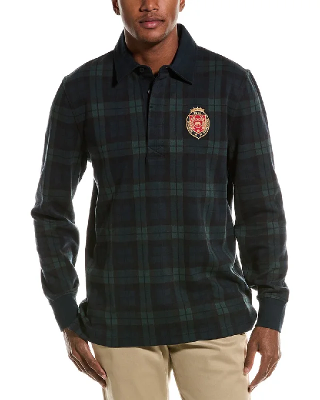 Men's Shirts with Mandarin CollarsBrooks Brothers Rugby Polo Shirt