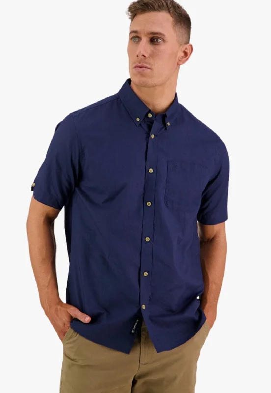 Men's Collared Shirts for Formal OccasionsSwanndri Mens Lowell Short Sleeve Shirt