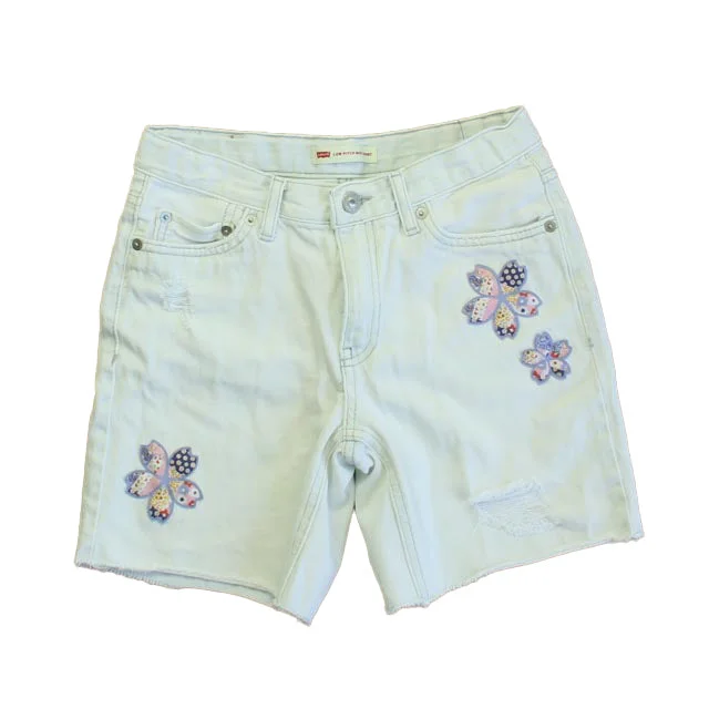 Men's Quick-Drying Swimwear ShortsLevi's Girls White Jean Shorts