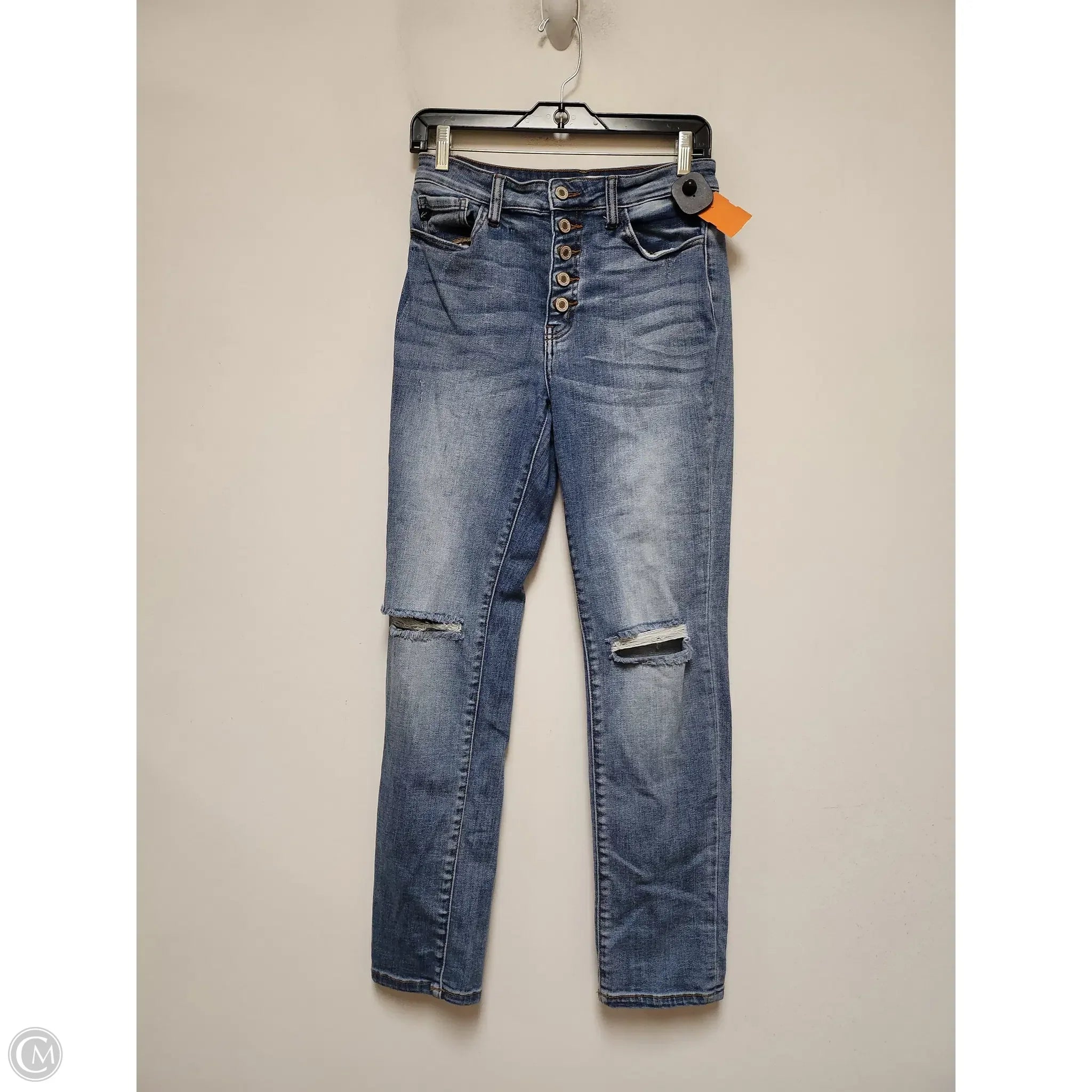 Men's Jeans for Office WearJeans Straight By Kancan In Blue Denim, Size: 6