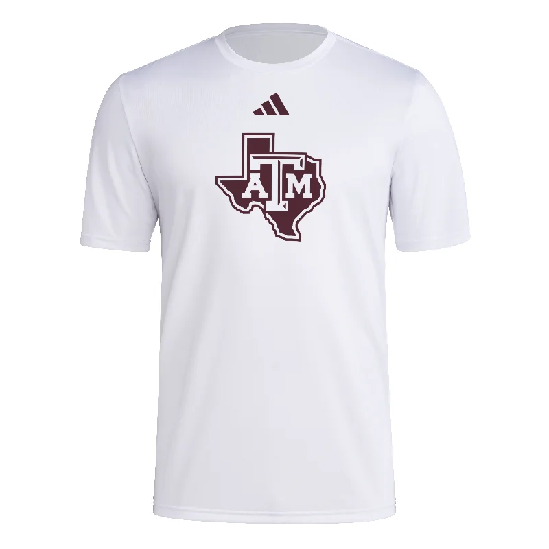 Men's Shirts with Ties'24 Sideline Pre-Game Tee - Lone Star - New!