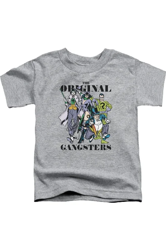 Men's Shirts with Graphic PrintsDC Comics Original Gangsters Short Sleeve Juvenile Tee / T-Shirt