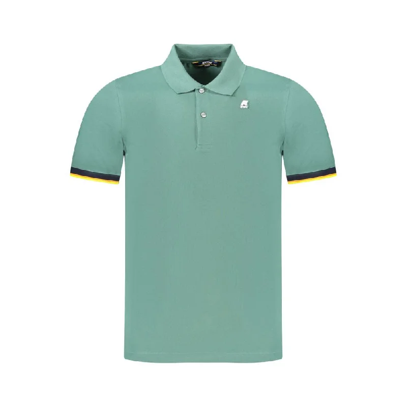 Men's Shirts with Mock NecksK-WAY  Cotton Polo Men's Shirt
